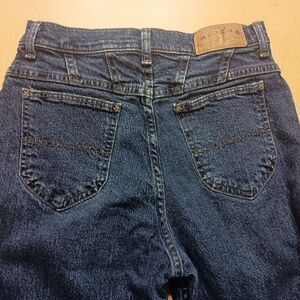 Riders Vintage Dark Wash High Waist Women's Jeans